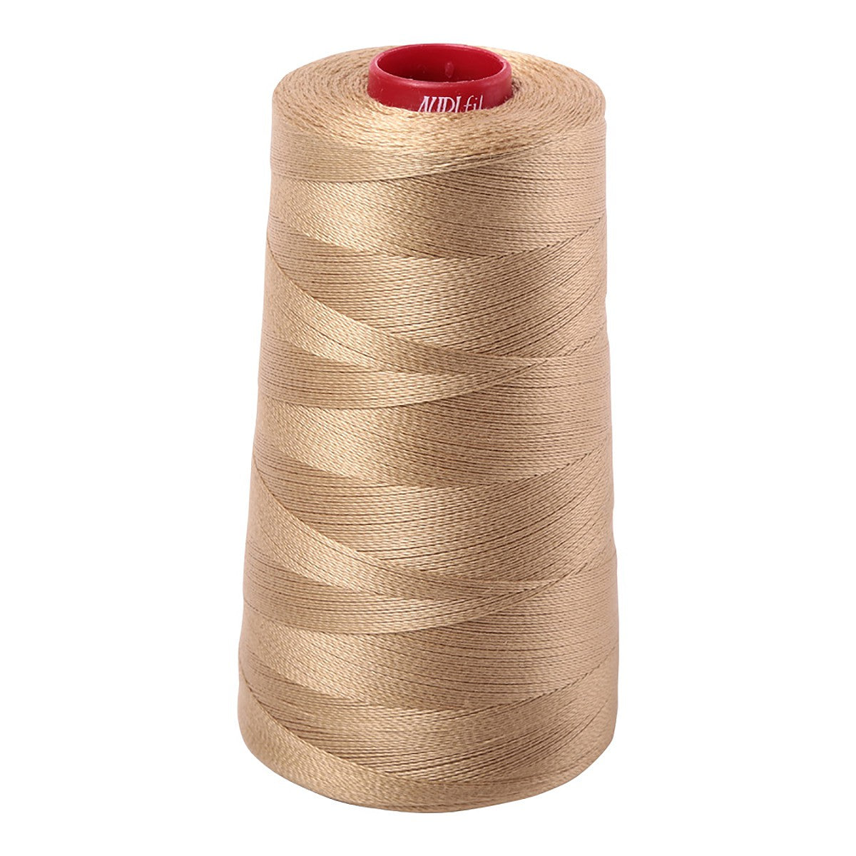 Mako Cotton Embroidery Thread 12wt 1931yds Blond Beige
