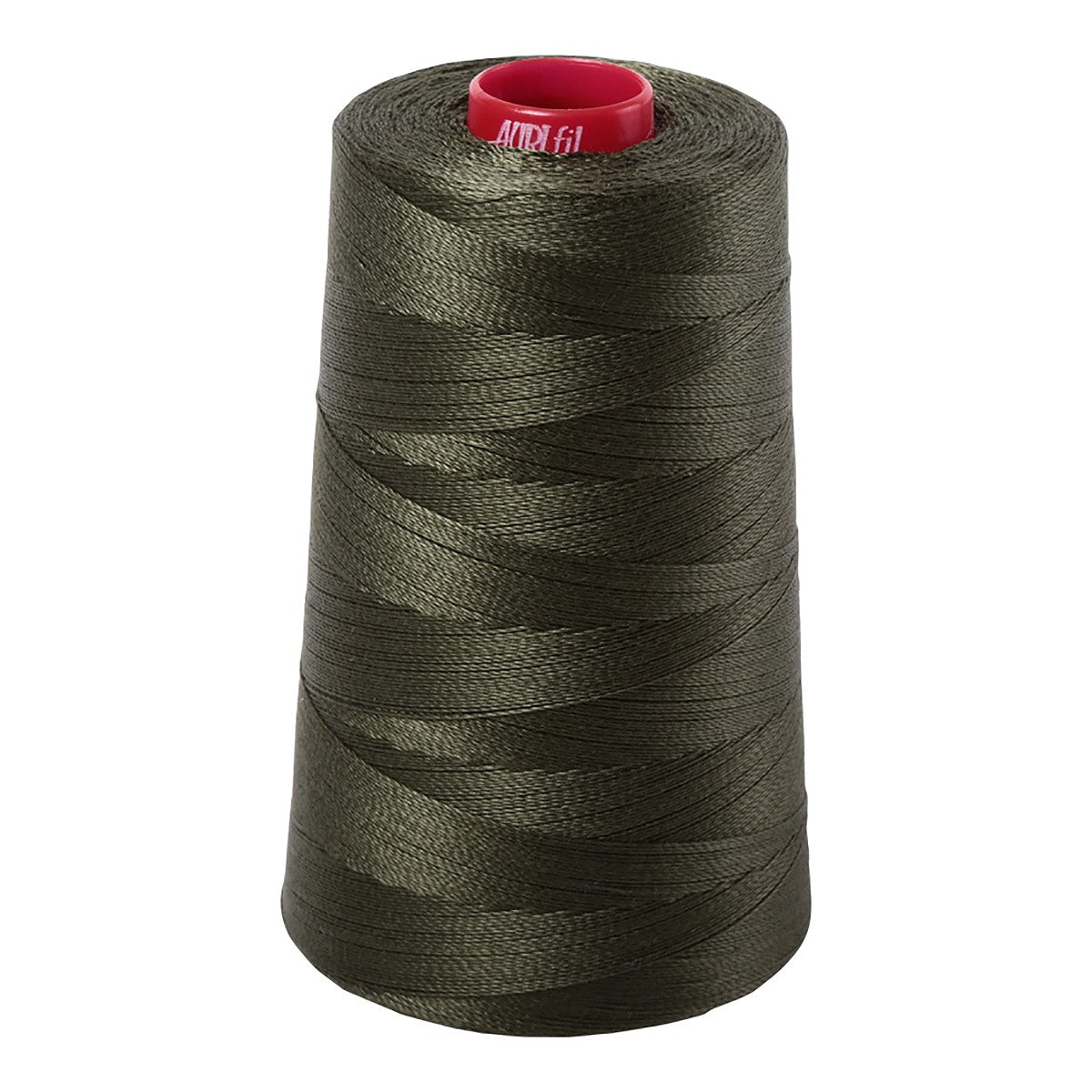 Mako Cotton Embroidery Thread 12wt 1931yds Dark Green