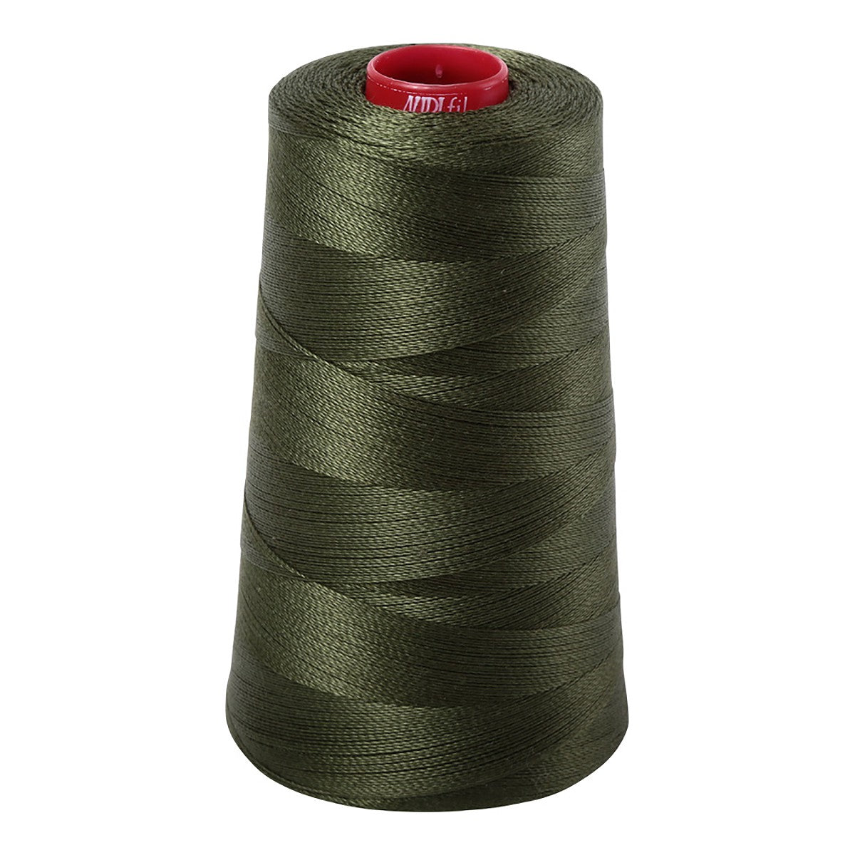 Mako Cotton Embroidery Thread 12wt 1931yds Medium Green