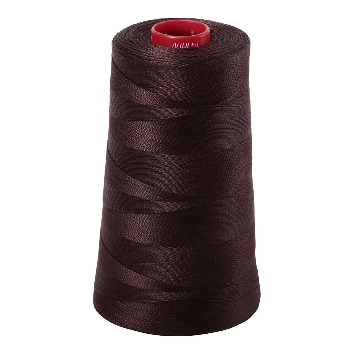 Mako Cotton Embroidery Thread 12wt 1931yds Dark Brown