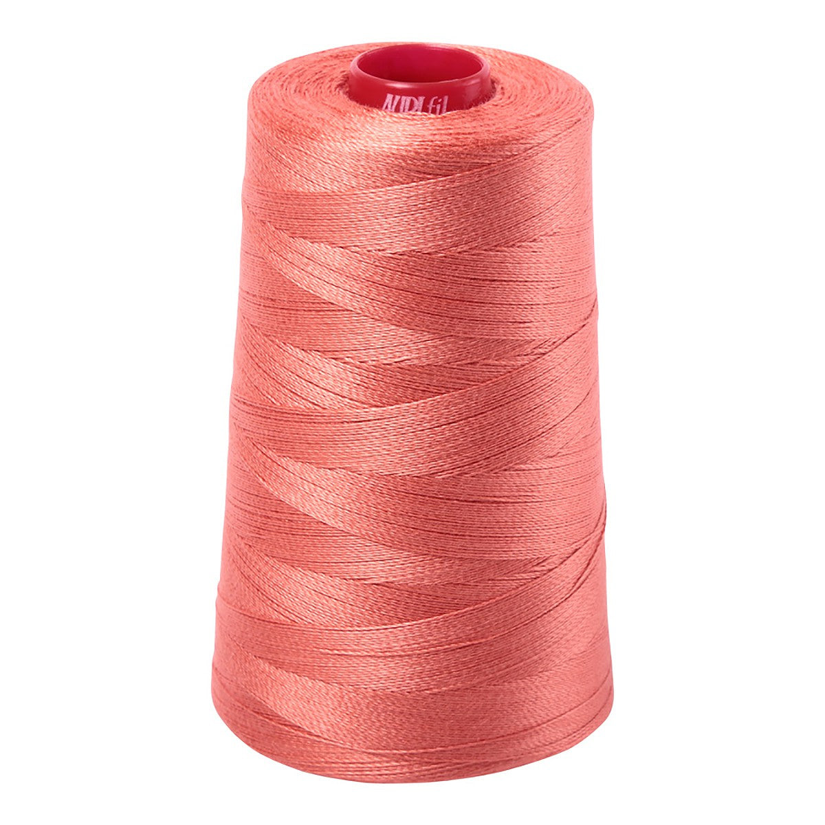 Mako Cotton Embroidery Thread Solid 12wt 1931yds Tangerine Dream