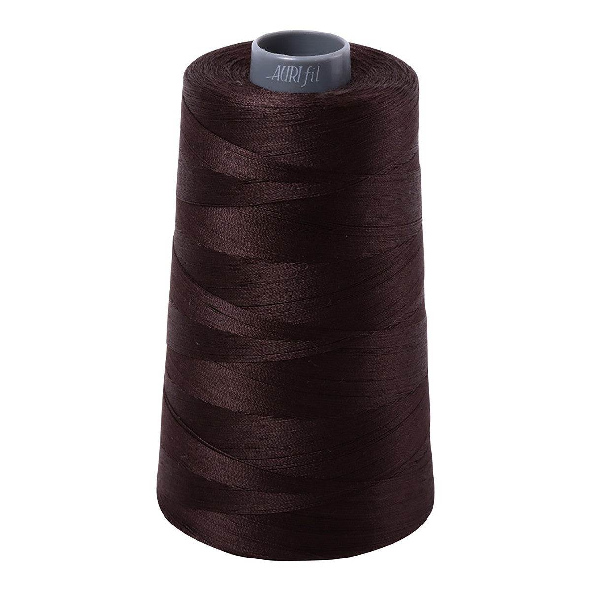 Mako Cotton Embroidery Thread 28wt 3609yds Very Dark Bark