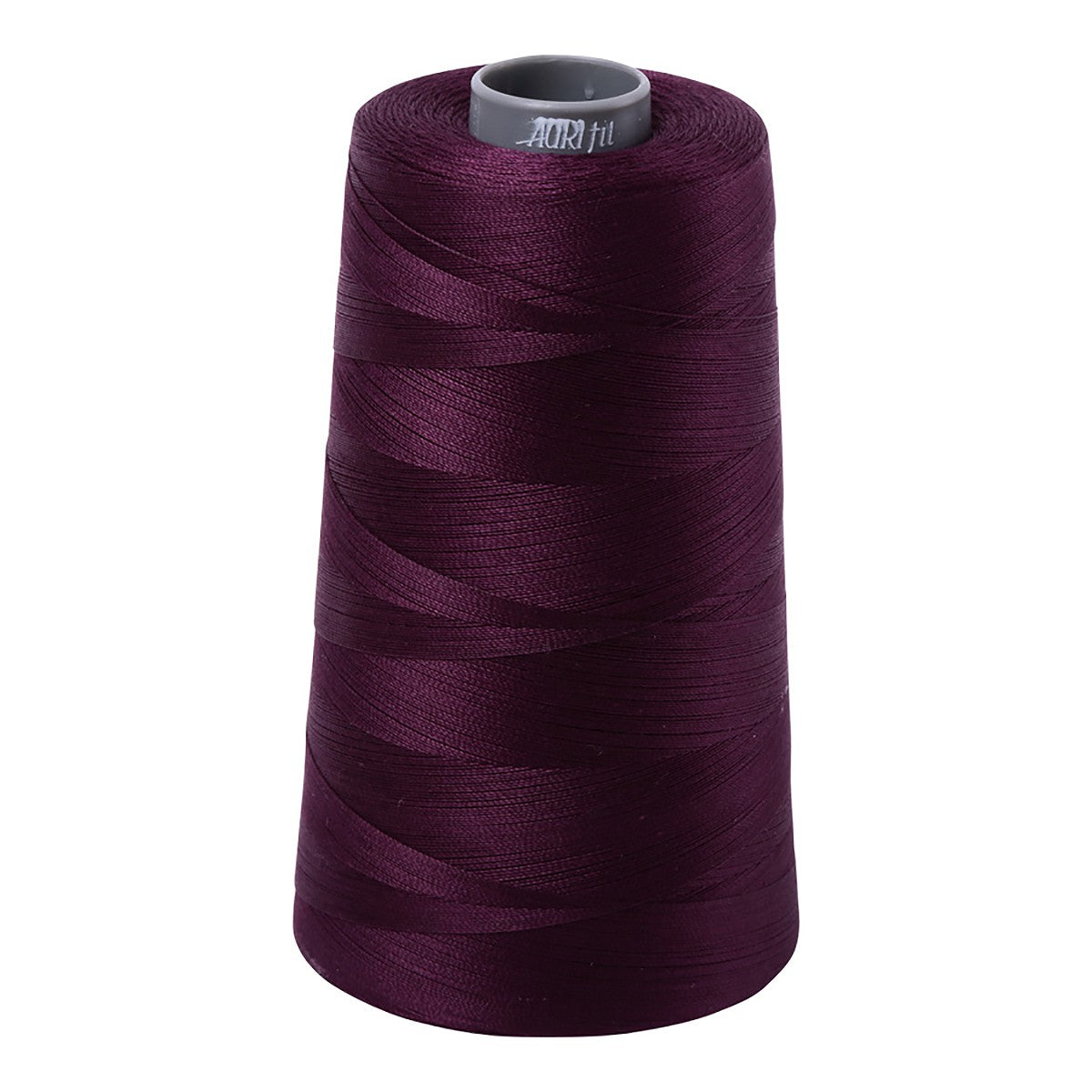 Mako Cotton Embroidery Thread 28wt 3609yds Very Dark Eggplant
