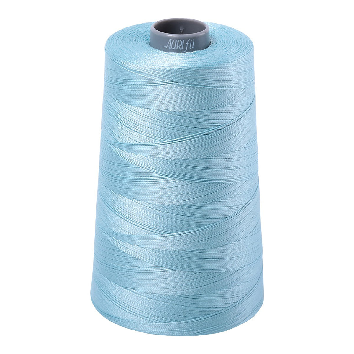 Mako Cotton Embroidery Thread 28wt 3609yds Light Grey Turquoise