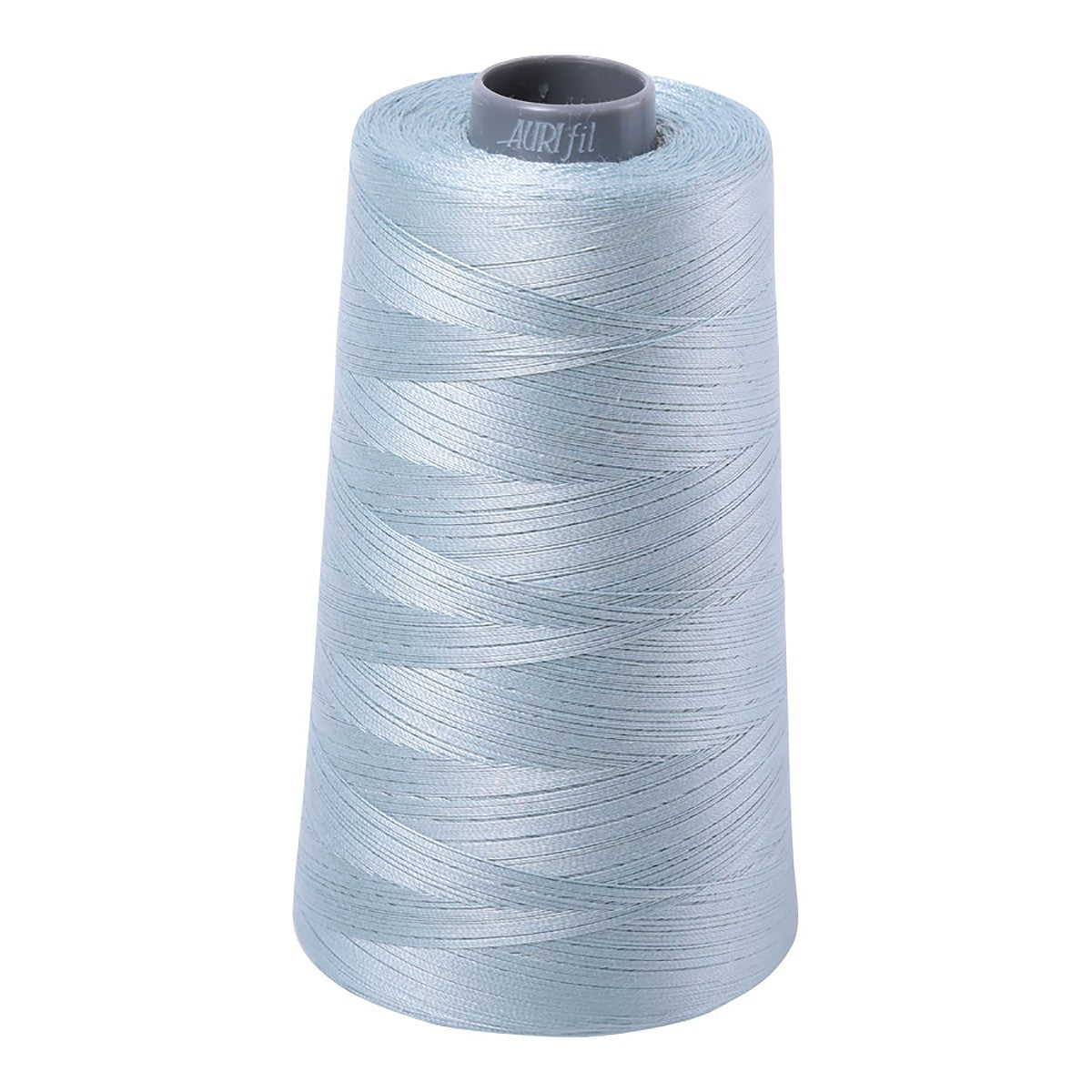 Mako Cotton Embroidery Thread 28wt 3609yds Bright Grey Blue