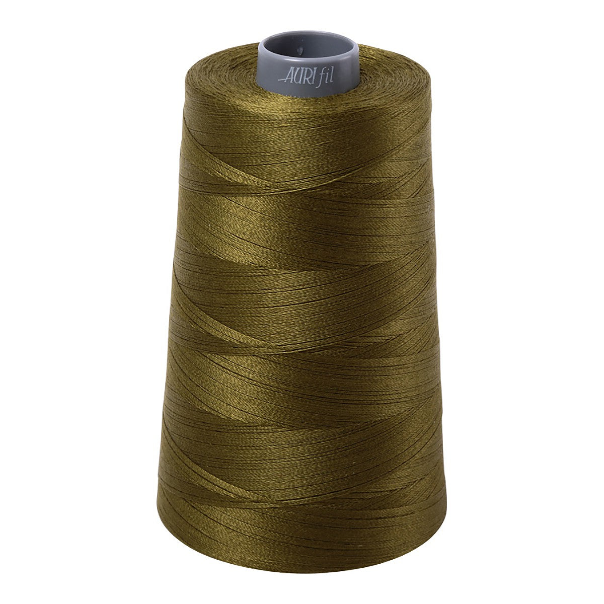 Mako Cotton Embroidery Thread 28wt 3609yds Very Dark Olive