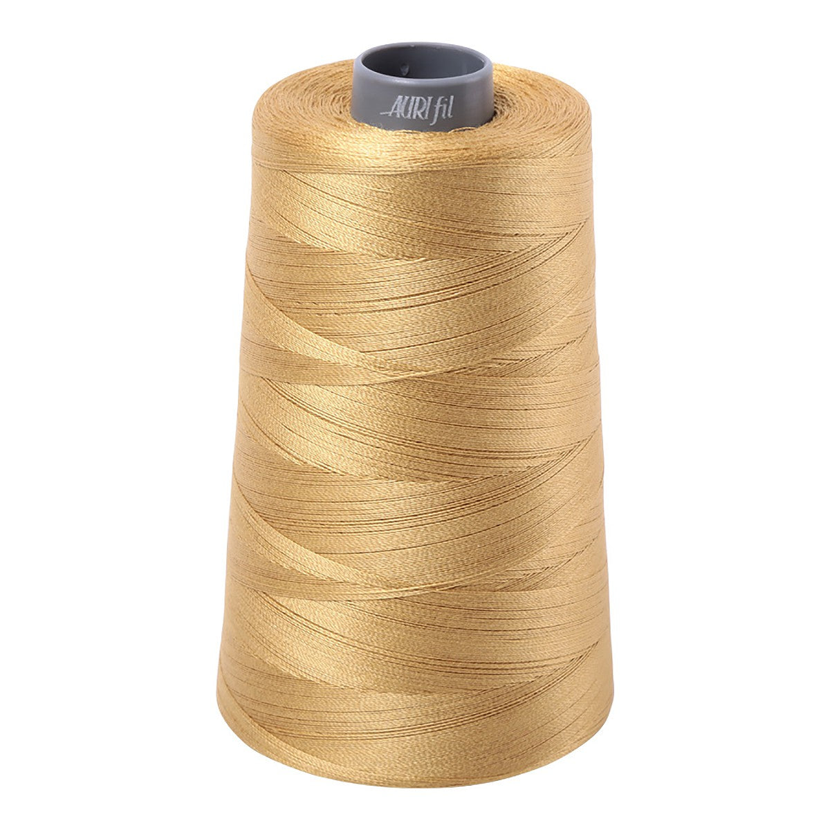 Mako Cotton Embroidery Thread 28wt 3609yds Light Brass