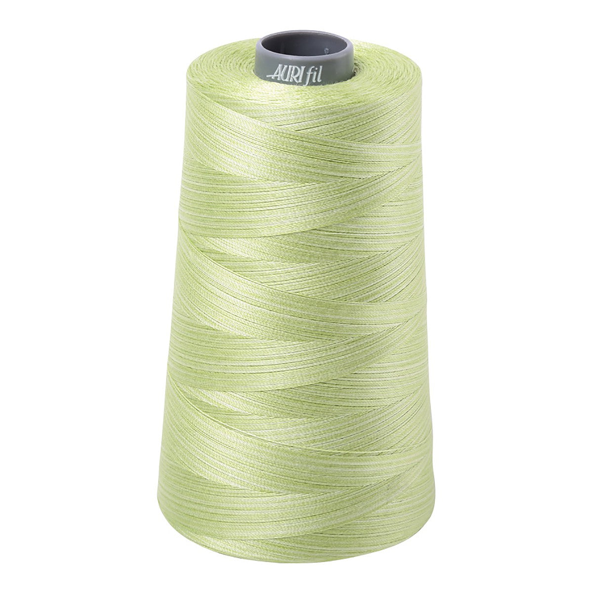 Mako Cotton Embroidery Thread 28wt 3609yds Variegated Light Spring Green