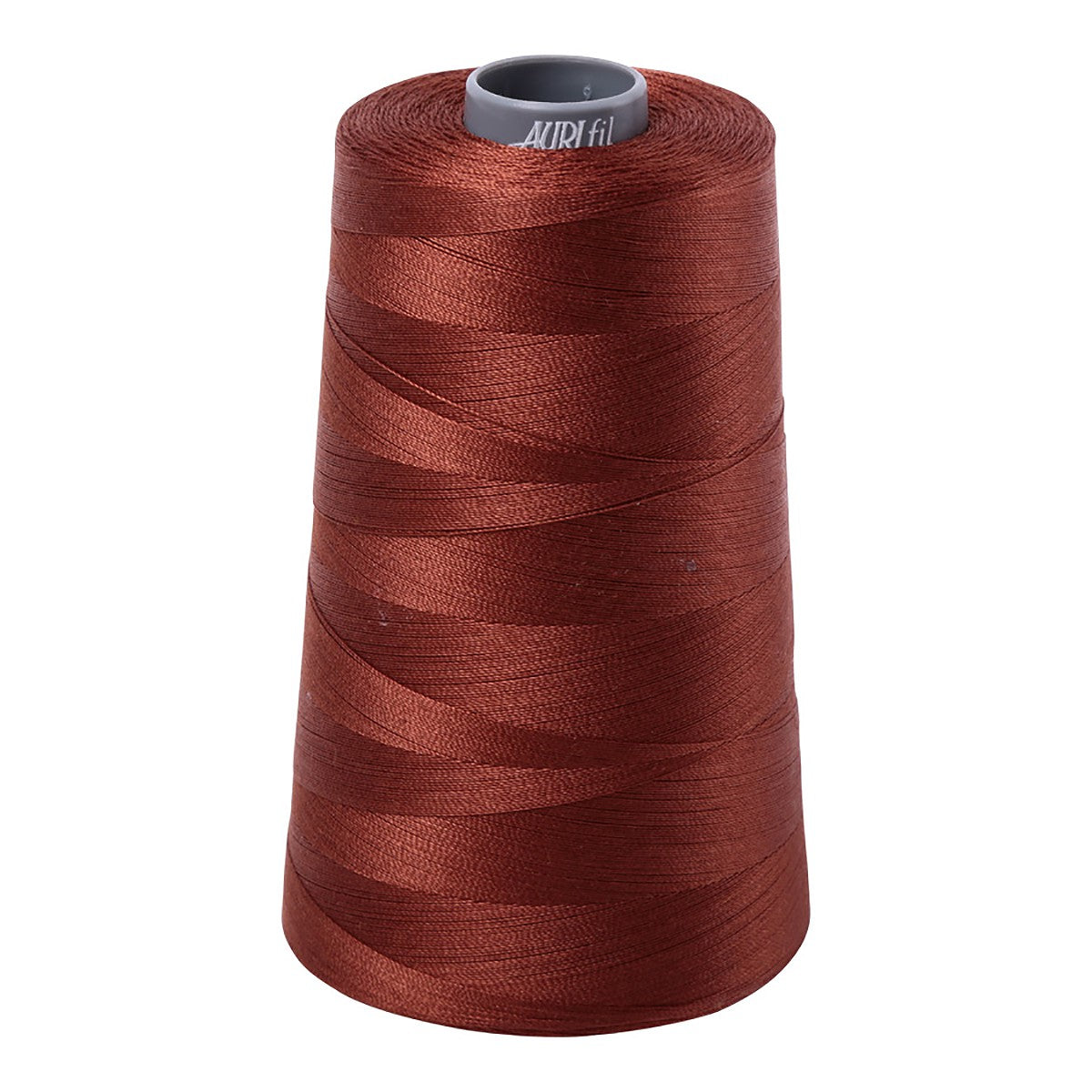 Mako Cotton Embroidery Thread 28wt 3609yds Copper Brown