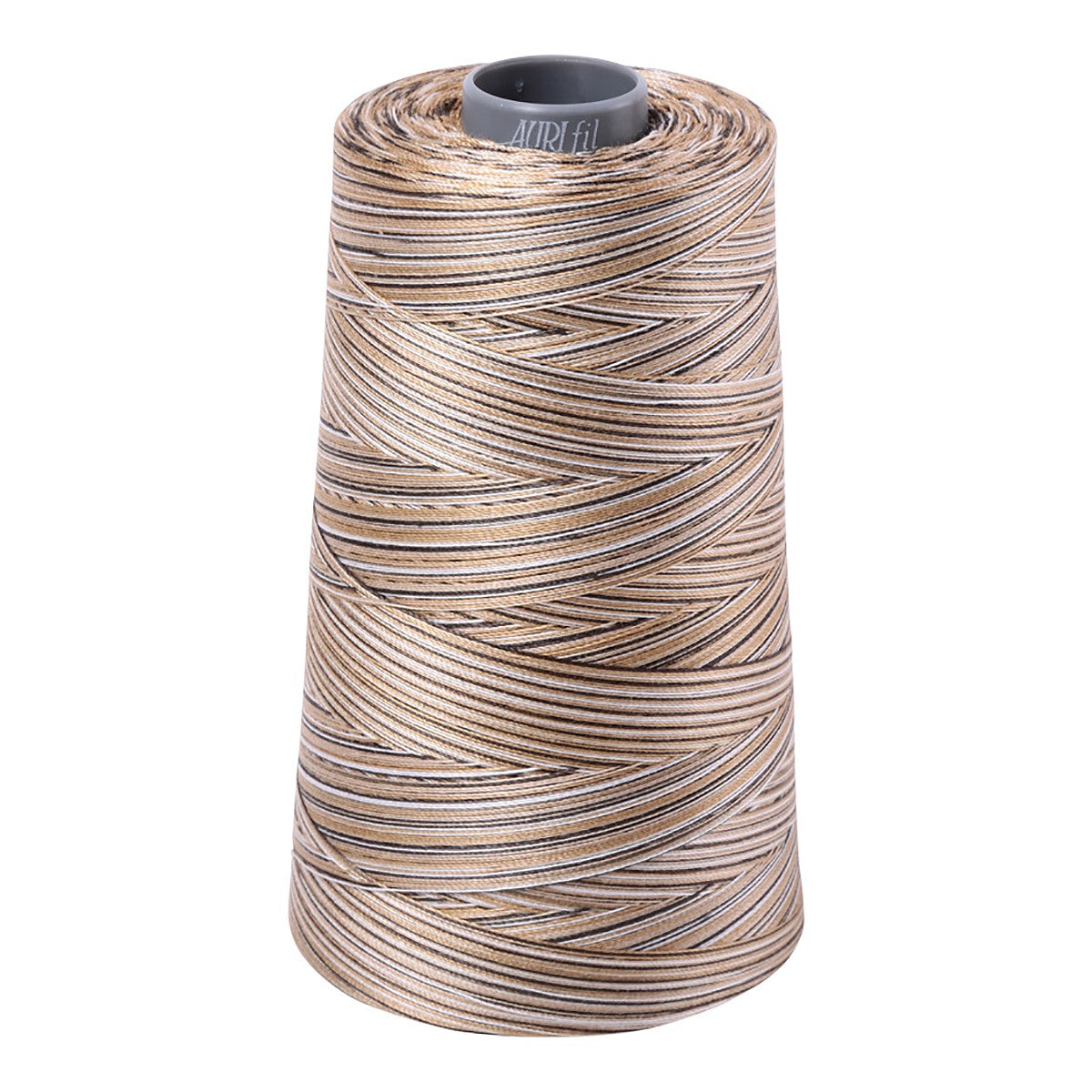 Mako Cotton Embroidery Thread 28wt 3609yds Variegated Nutty Nougat