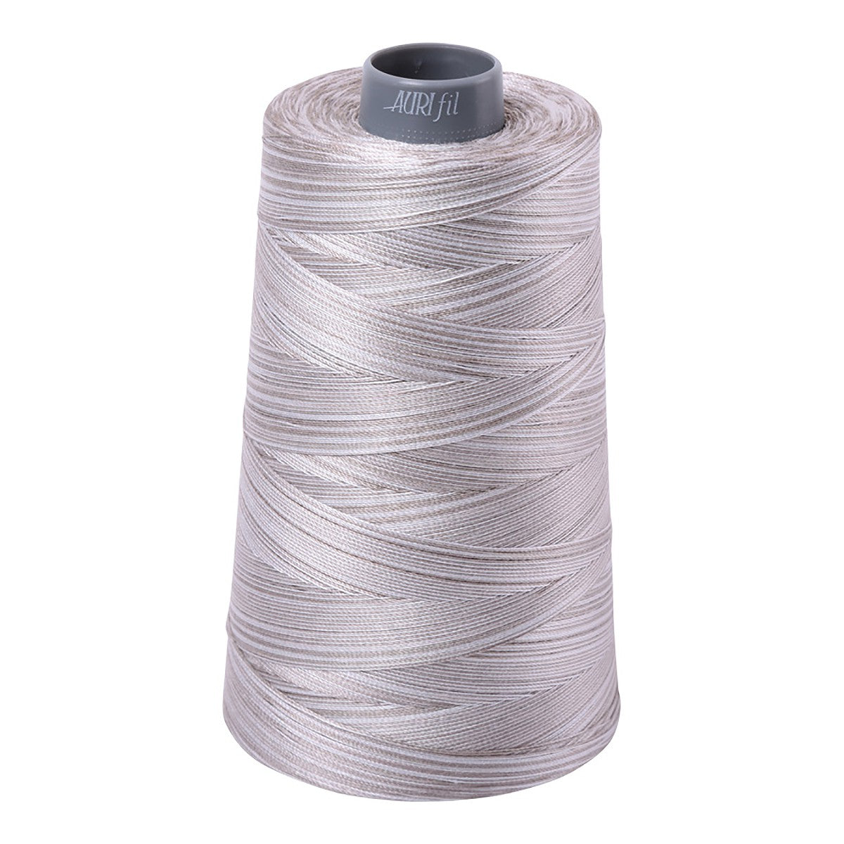 Mako Cotton Embroidery Thread Variegated 28wt 3609yds Silver Fox