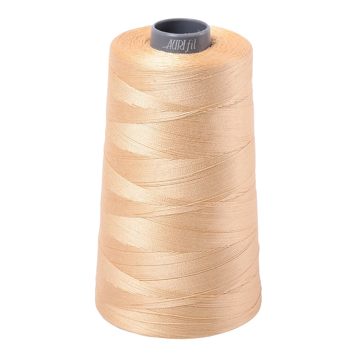 Mako Cotton Embroidery Thread Solid 28wt 3609yds Light Caramel