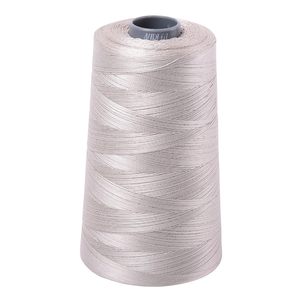 Mako Cotton Embroidery Thread Solid 28wt 3609yds Moondust