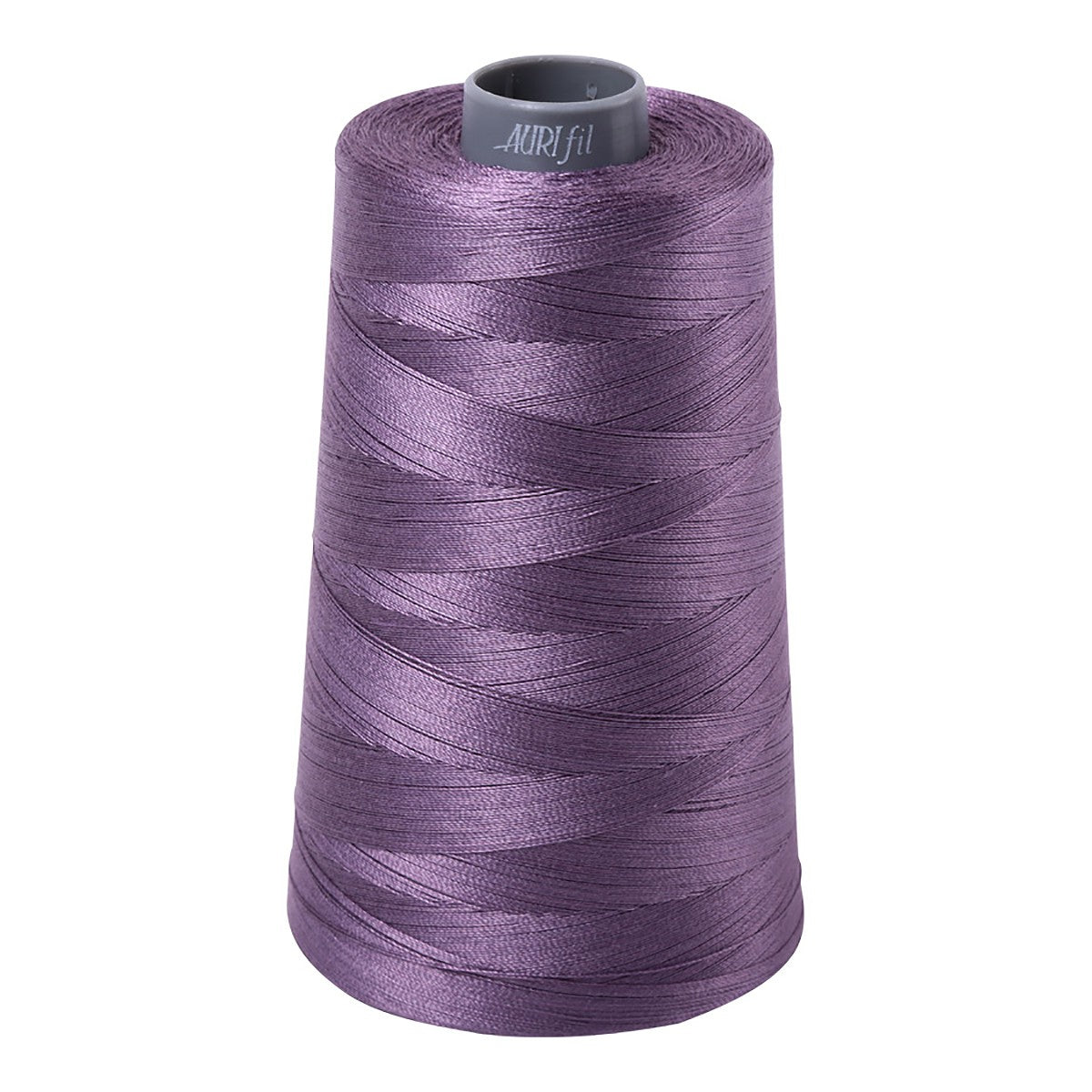 Mako Cotton Embroidery Thread Solid 28wt 3609yds Plumtastic