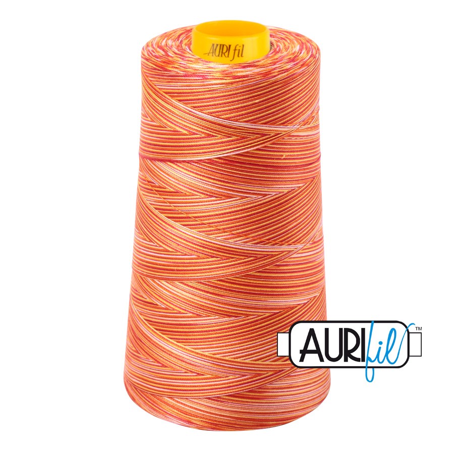 Mako Cotton 3-ply Longarm Thead 40wt 3280yds Tramonto A Zoagli