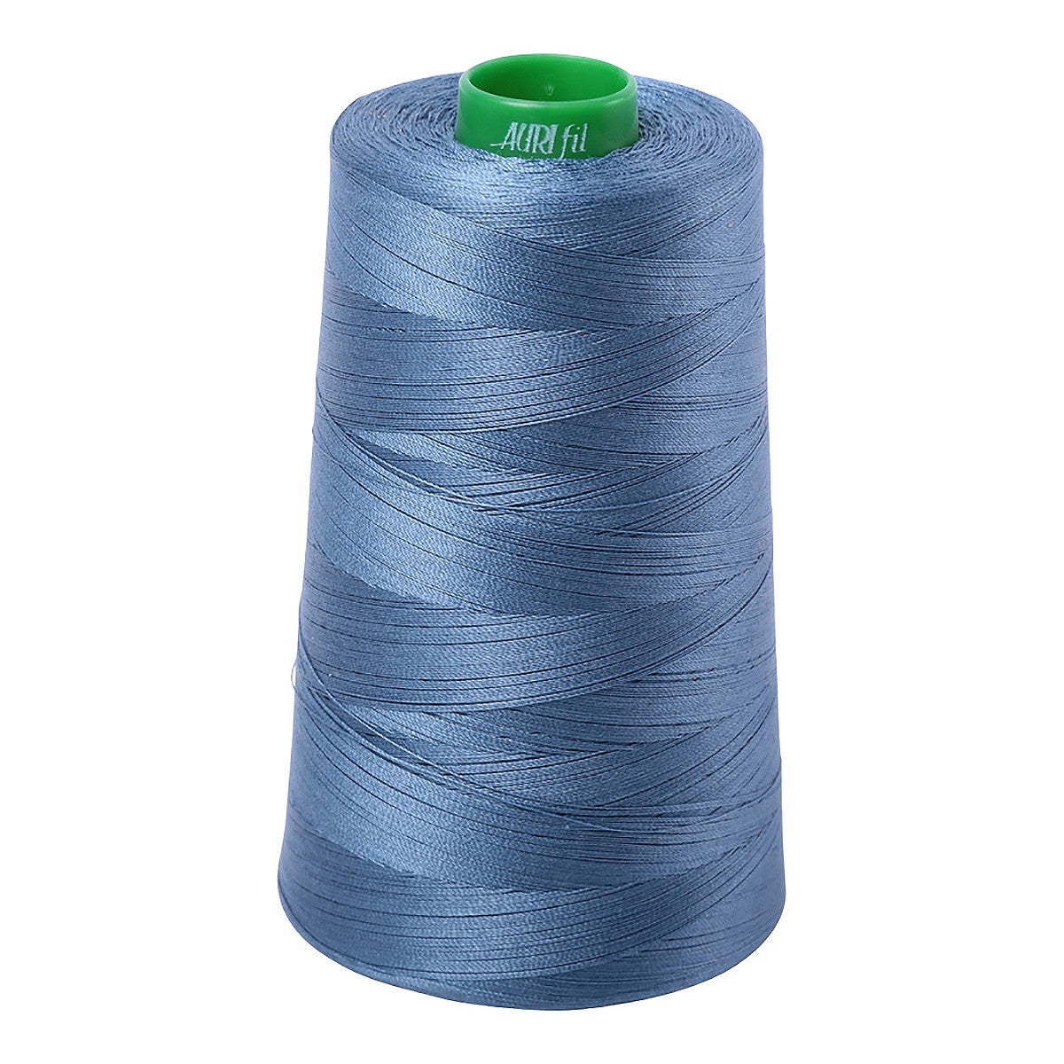Mako Cotton Embroidery Thread 40wt 5140yds Blue Grey