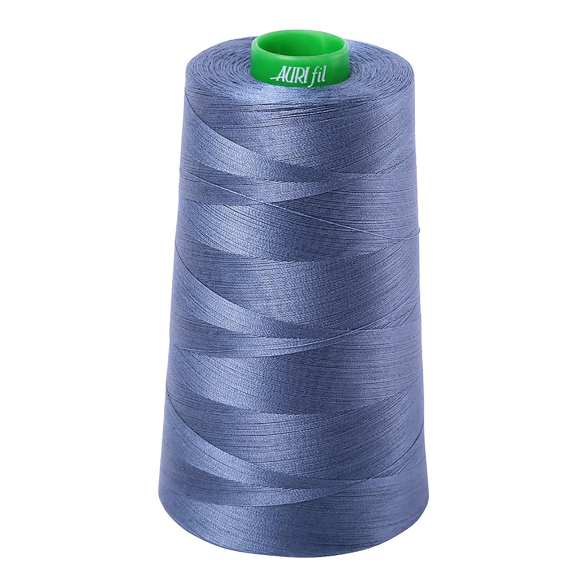 Mako Cotton Embroidery Thread 40wt 5140yds Dark Grey Blue