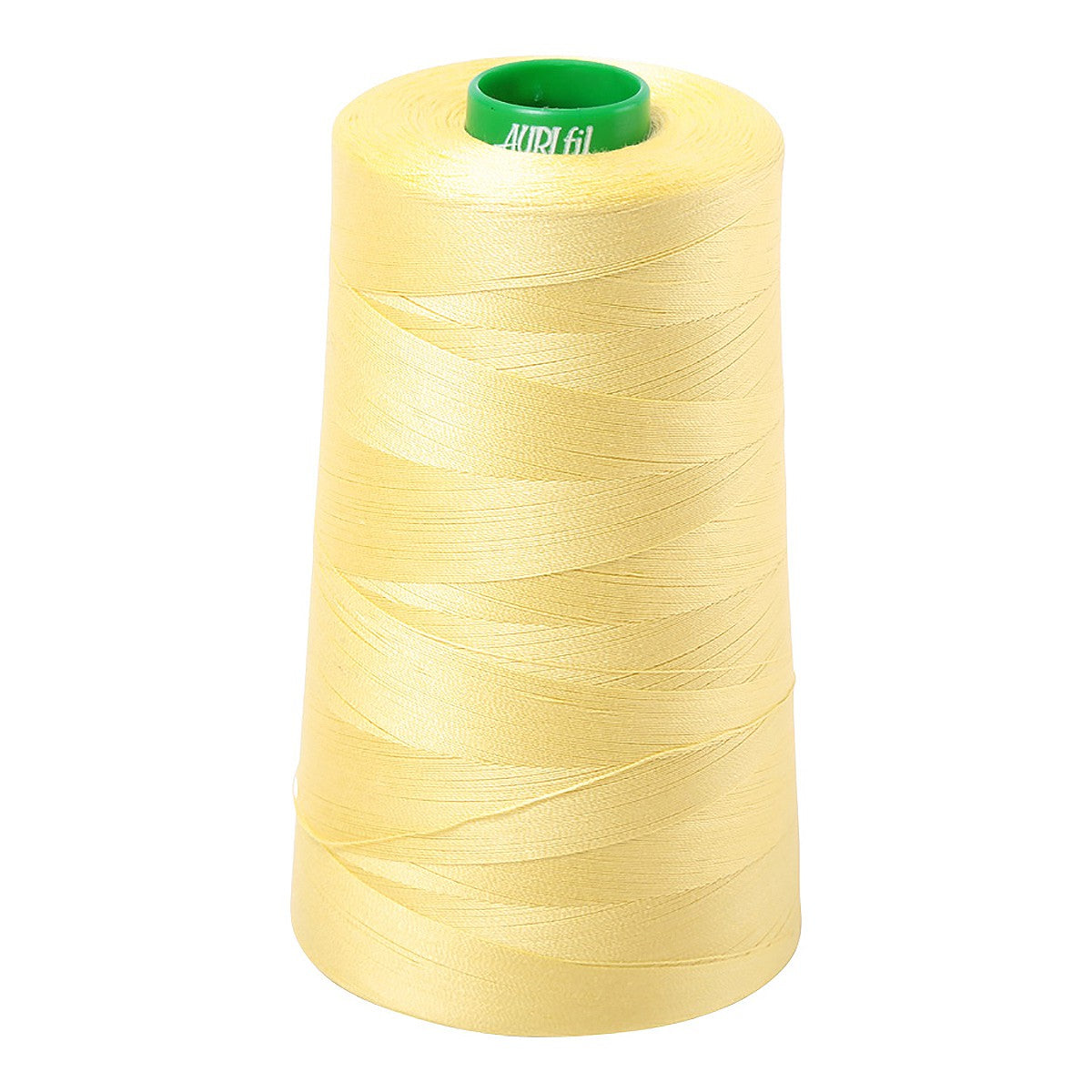 Mako Cotton Embroidery Thread 40wt 5140yds Lemon