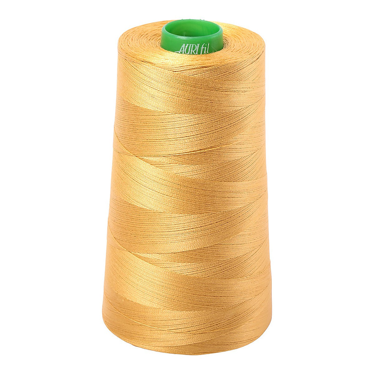 Mako Cotton Embroidery Thread Solid 40wt 5140yds Tarnished Gold