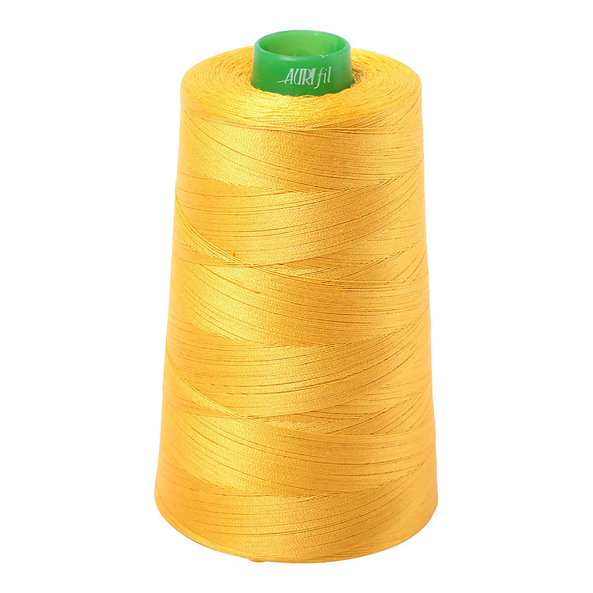 Mako Cotton Embroidery Thread 40wt 5140yds Yellow