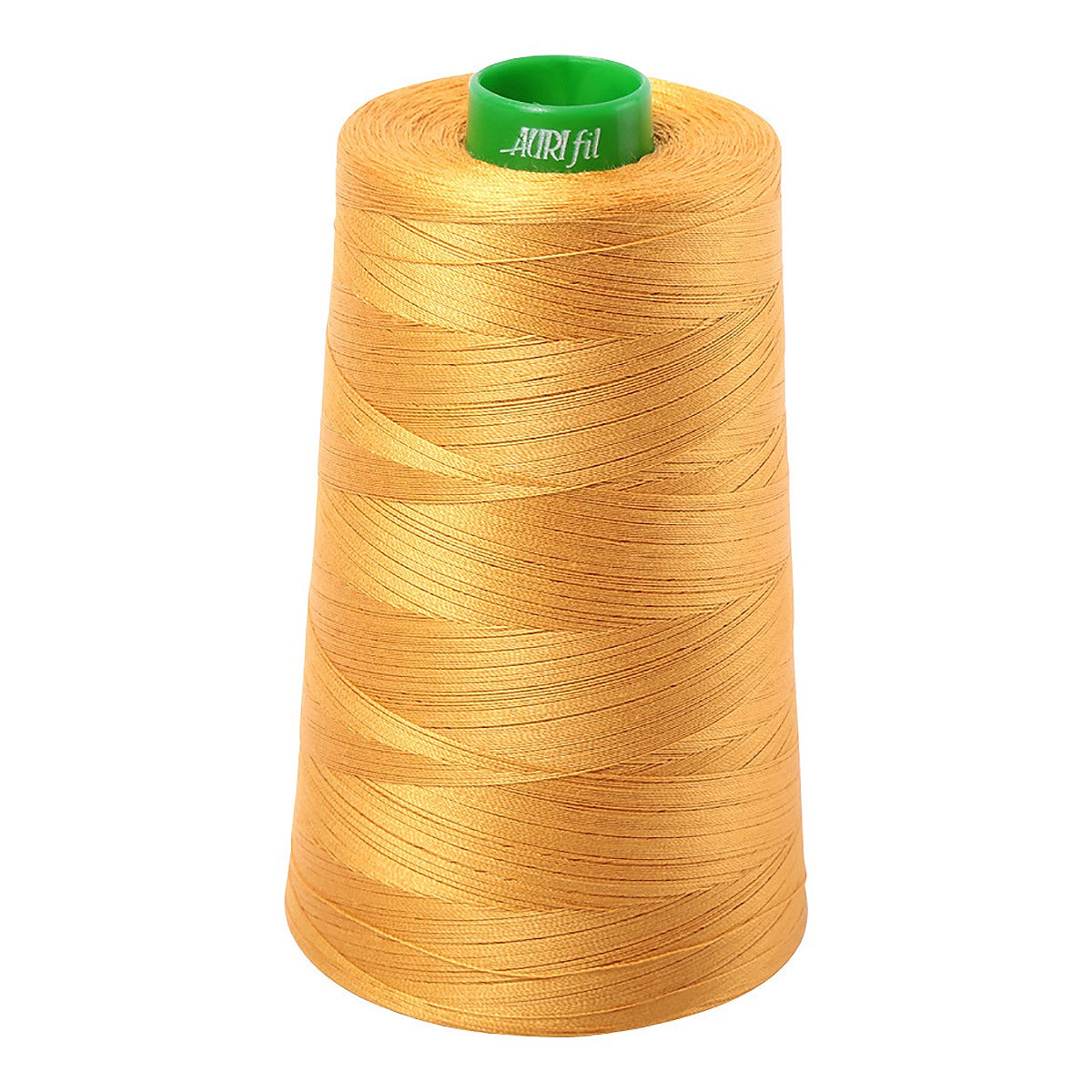 Mako Cotton Embroidery Thread 40wt 5140yds Orange Mustard