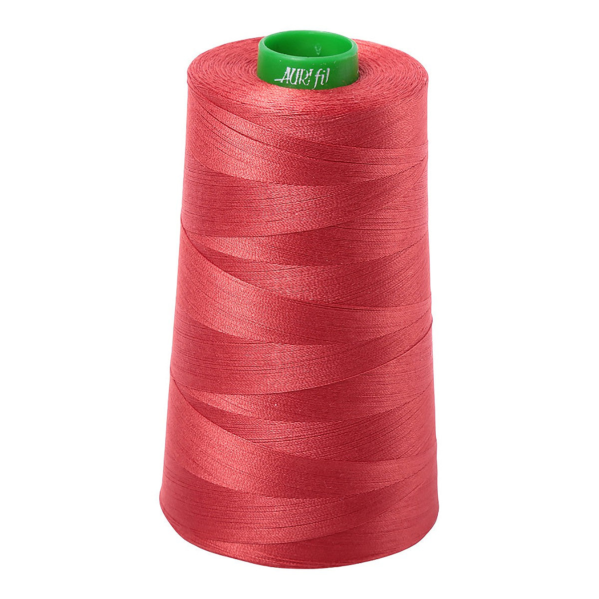Mako Cotton Embroidery Thread 40wt 5140yds Dark Red Orange