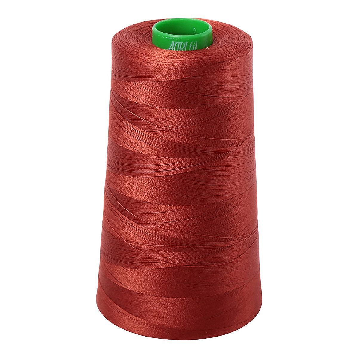 Mako Cotton Embroidery Thread 40wt 5140yds Rust