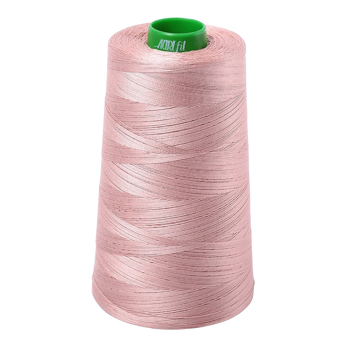 Mako Cotton Embroidery Thread Solid 40wt 5140yds Antique Blush