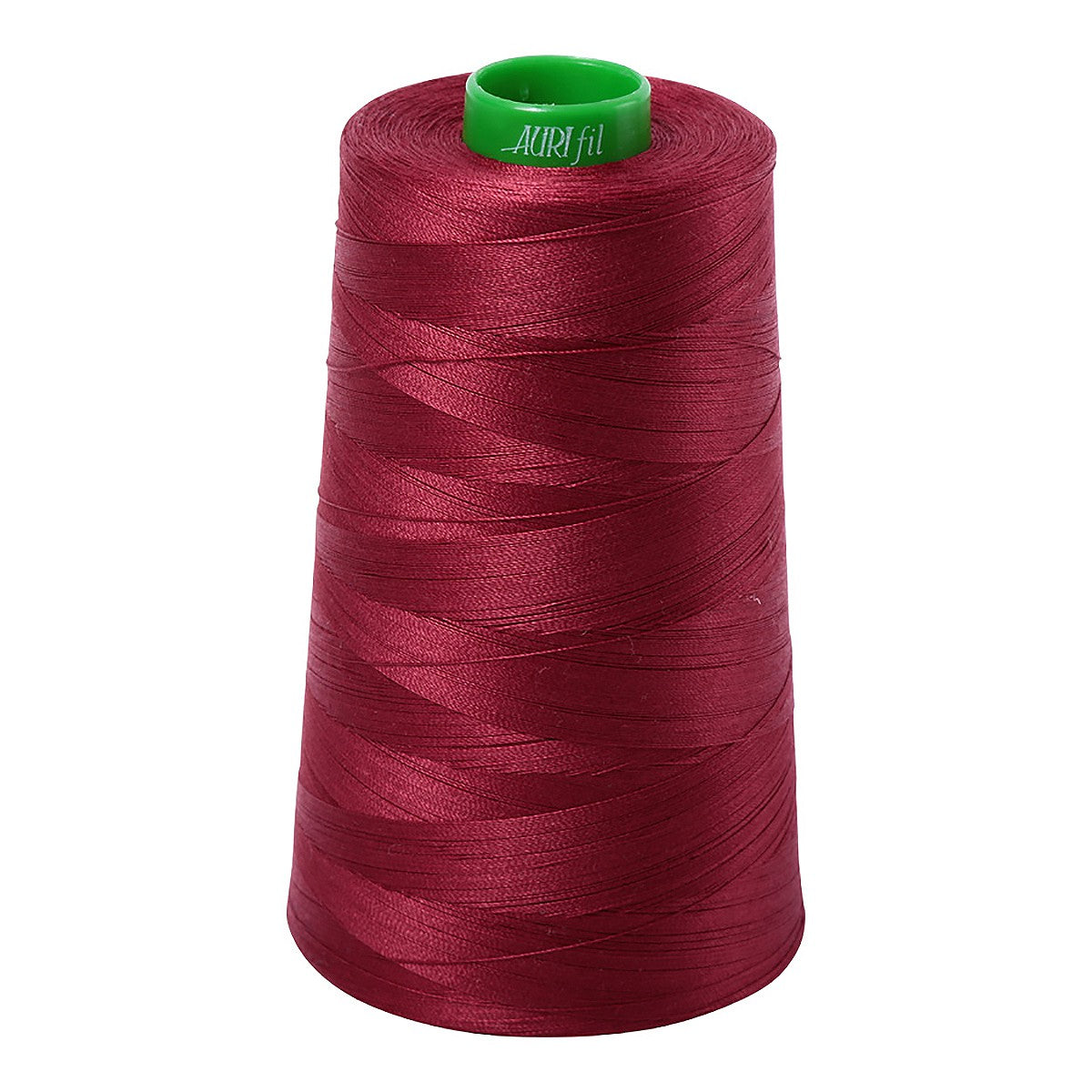 Mako Cotton Embroidery Thread 40wt 5140yds Dark Carmine Red