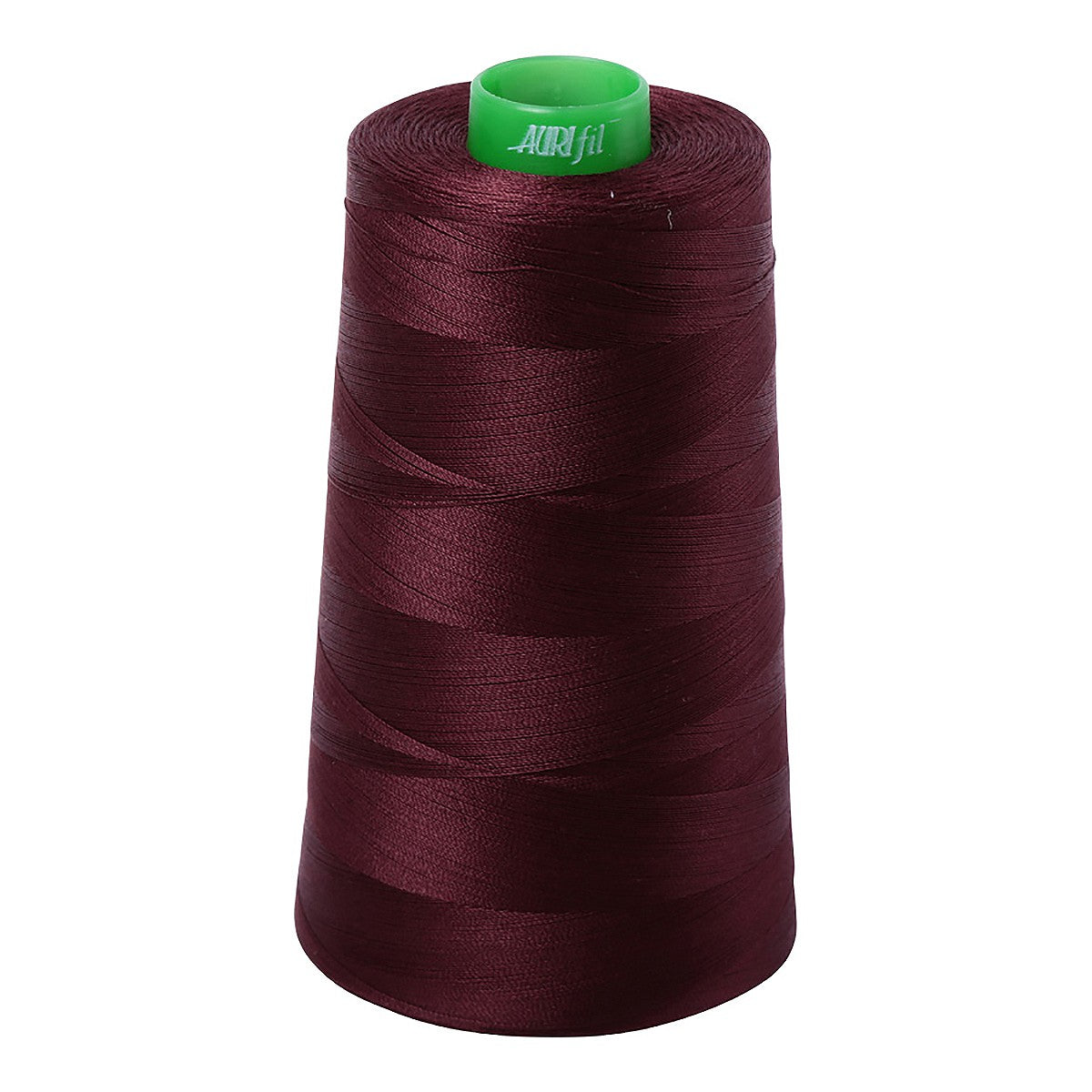 Mako Cotton Embroidery Thread 40wt 5140yds Dark Wine
