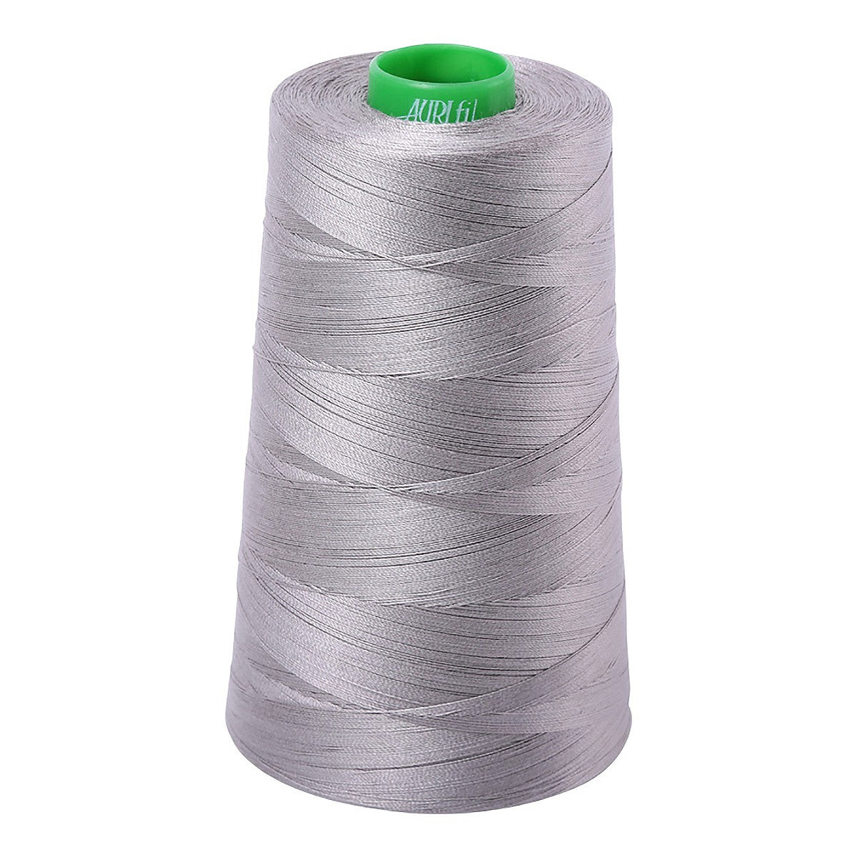 Mako Cotton Embroidery Thread Solid 40wt 5140yds Stainless Steel