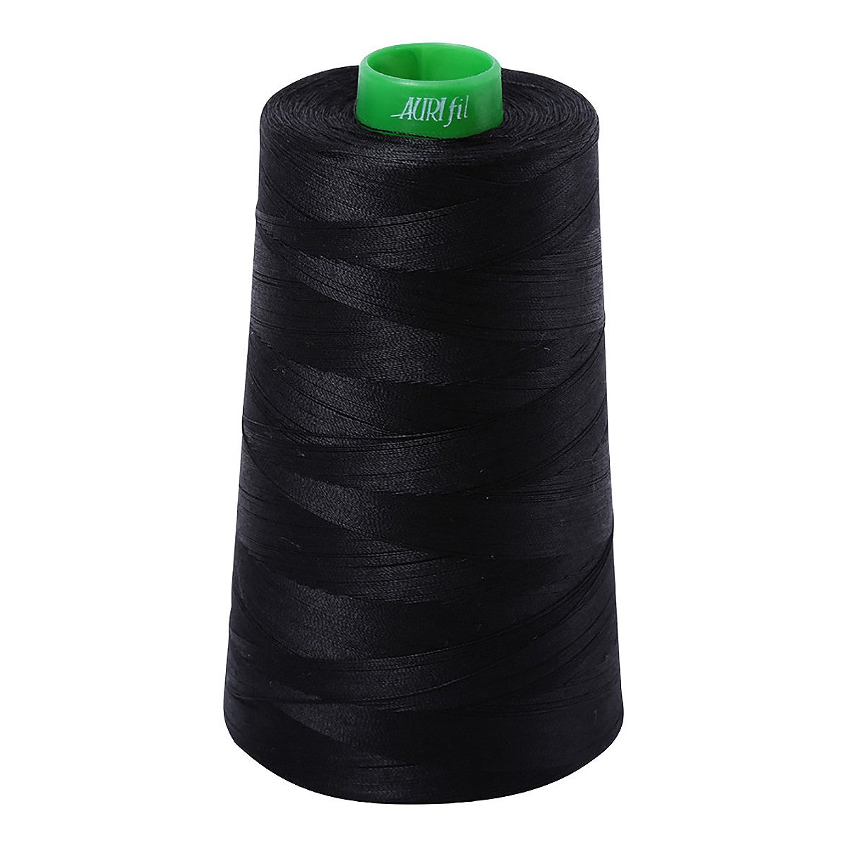 Mako Cotton Embroidery Thread 40wt 5140yds Black