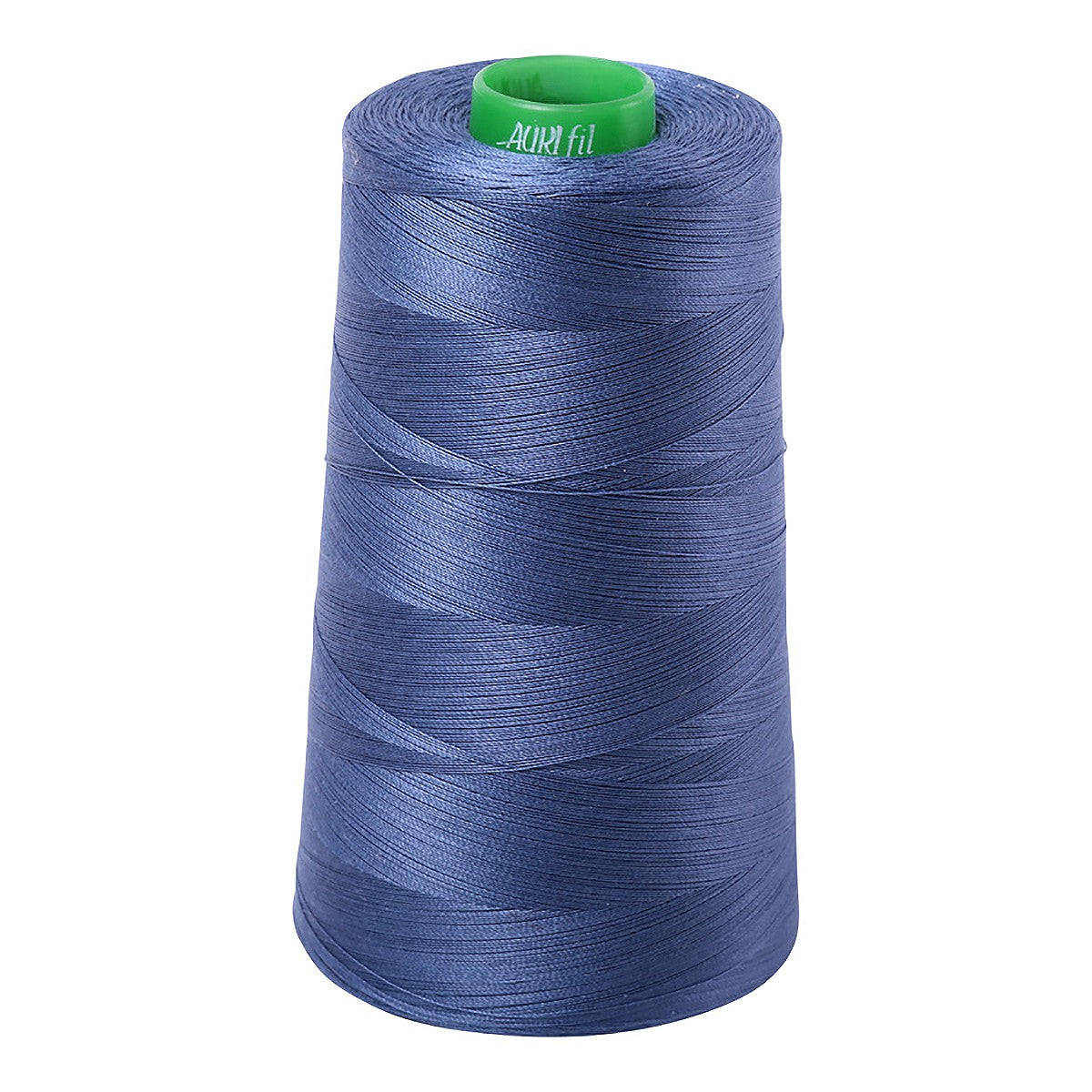 Mako Cotton Embroidery Thread 40wt 5140yds Steel Blue