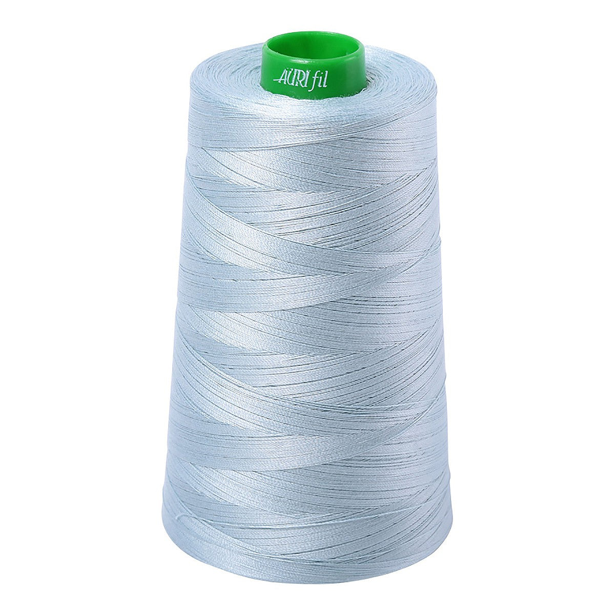 Mako Cotton Embroidery Thread 40wt 5140yds Bright Grey Blue