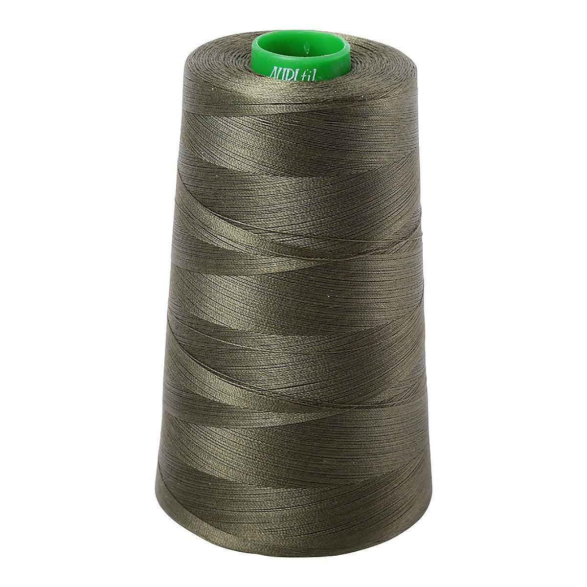 Mako Cotton Embroidery Thread 40wt 5140yds Army Green