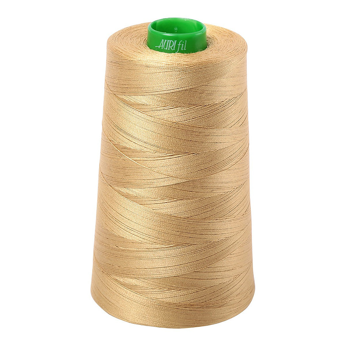 Mako Cotton Embroidery Thread 40wt 5140yds Light Brass
