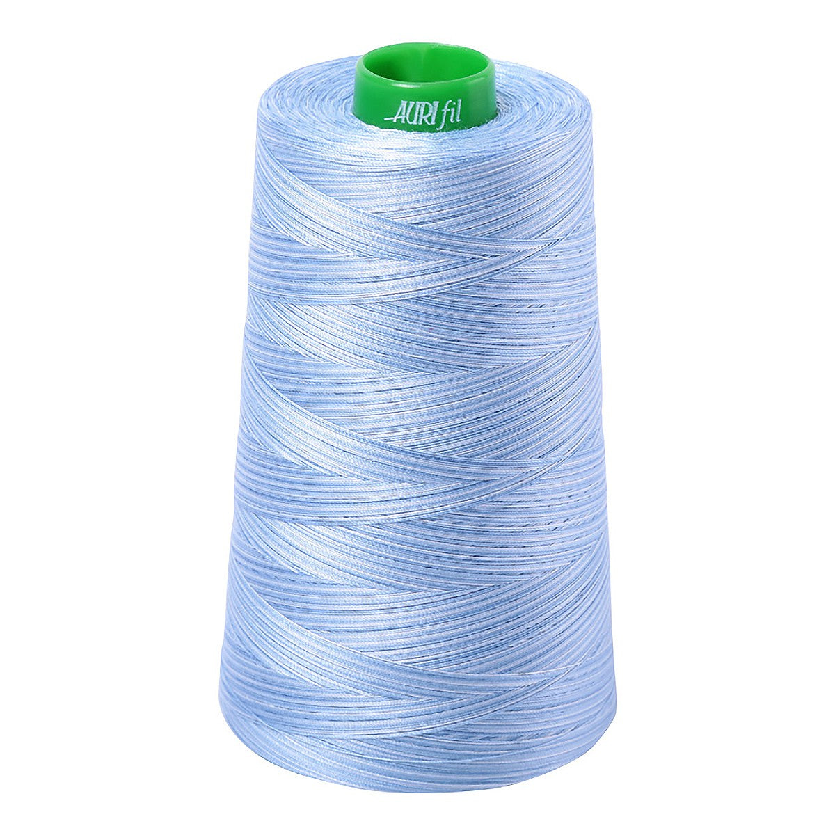 Mako Cotton Embroidery Thread 40wt 5140yds Variegated Stone Washed Denim