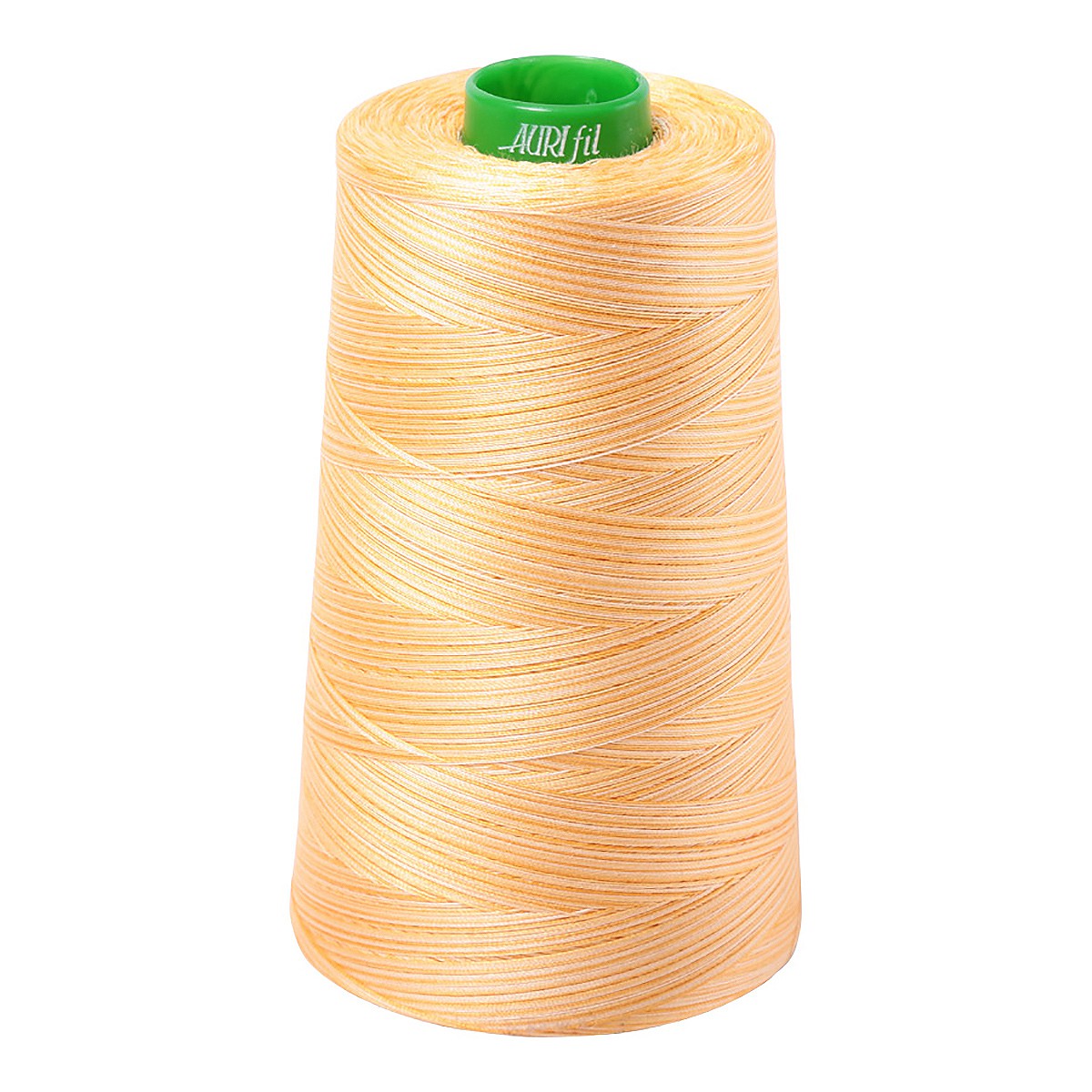 Mako Cotton Embroidery Thread 40wt 5140yds Variegated Golden Glow