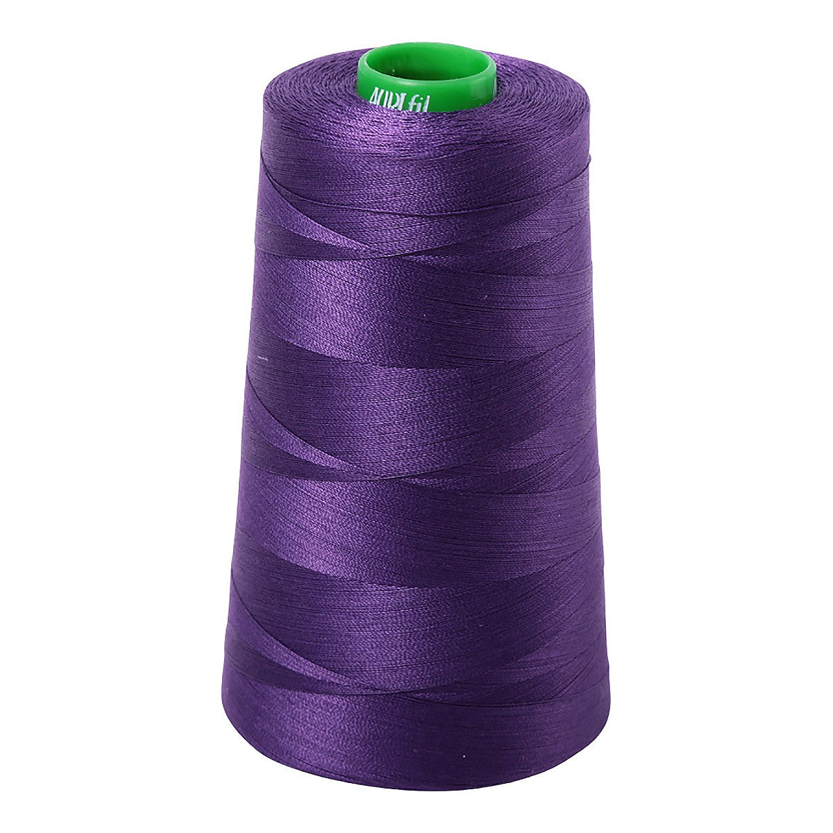 Mako Cotton Embroidery Thread 40wt 5140yds Eggplant