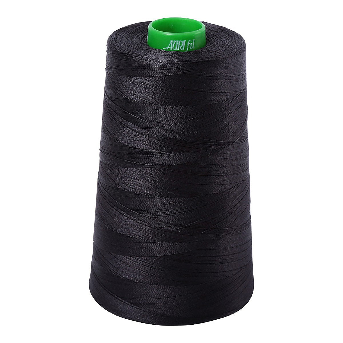 Mako Cotton Embroidery Thread 40wt 5140yds Very Dark Grey