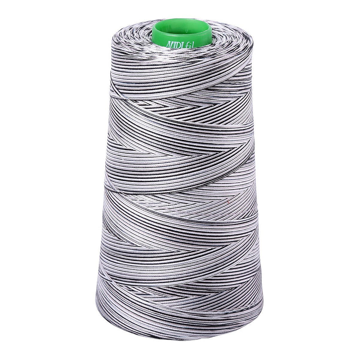 Mako Cotton Embroidery Thread 40wt 5140yds Variegated Licorice Twist