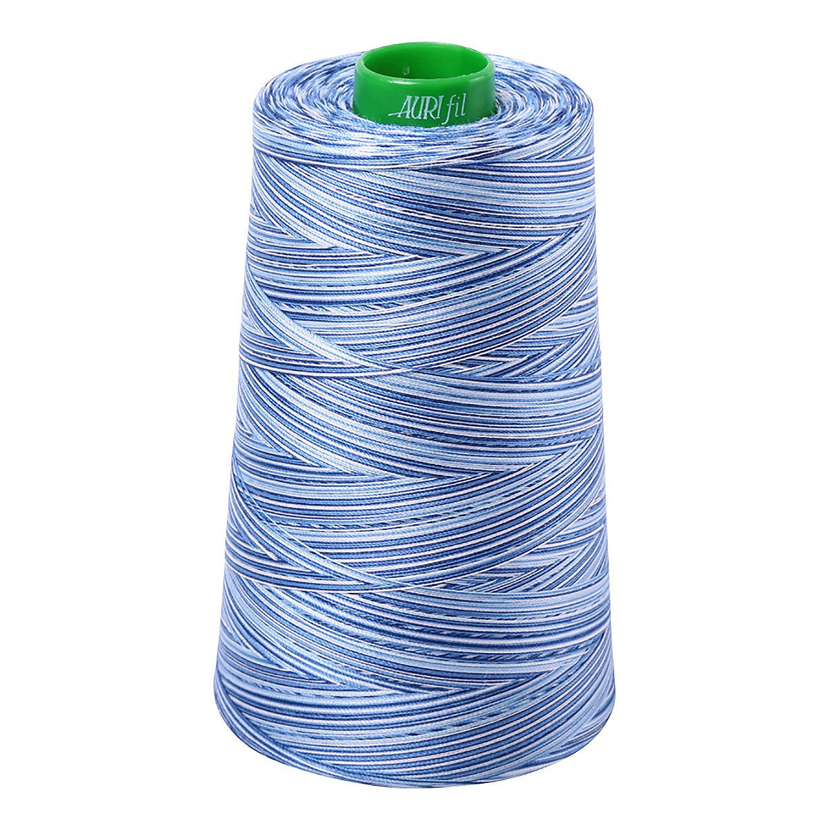 Mako Cotton Embroidery Thread 40wt 5140yds Variegated Storm at Sea