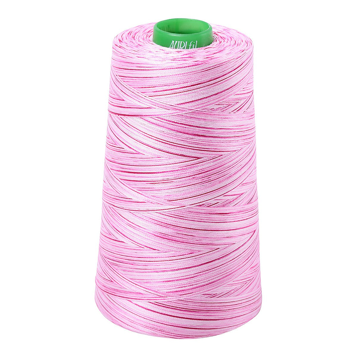 Mako Cotton Embroidery Thread 40wt 5140yds Variegated Pink Taffy