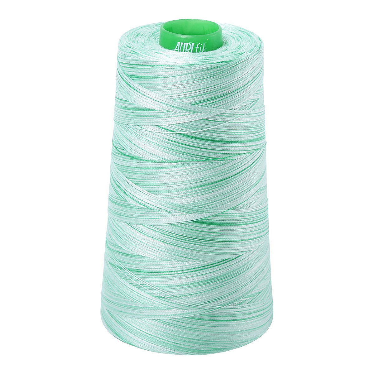 Mako Cotton Embroidery Thread 40wt 5140yds Variegated Mint Julep