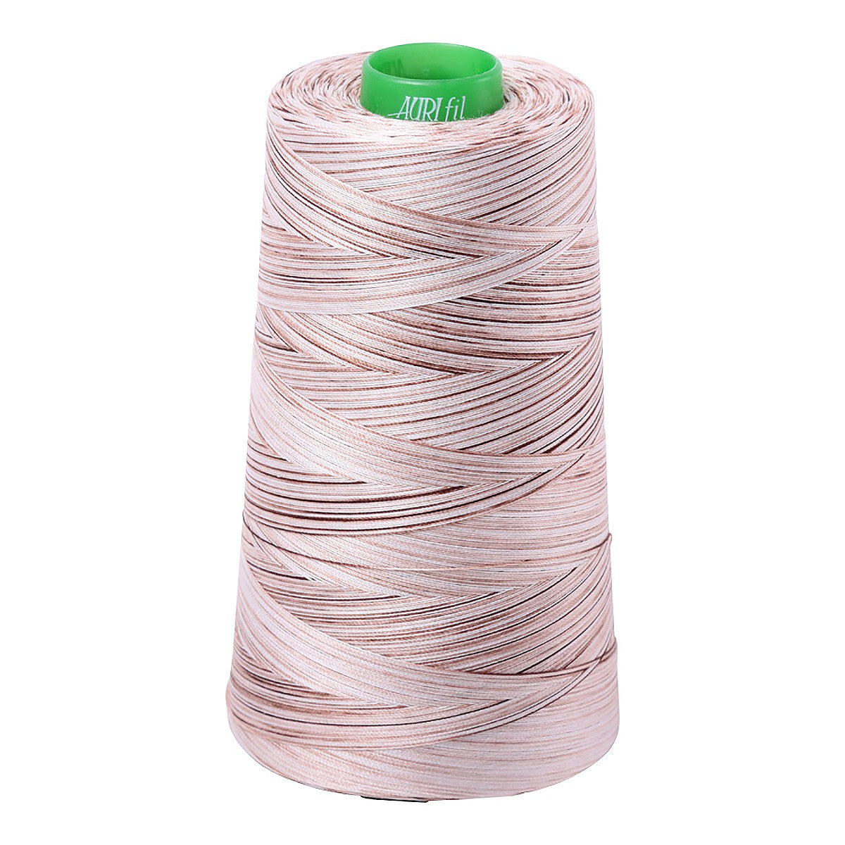 Mako Cotton Embroidery Thread 40wt 5140yds Variegated Biscotti