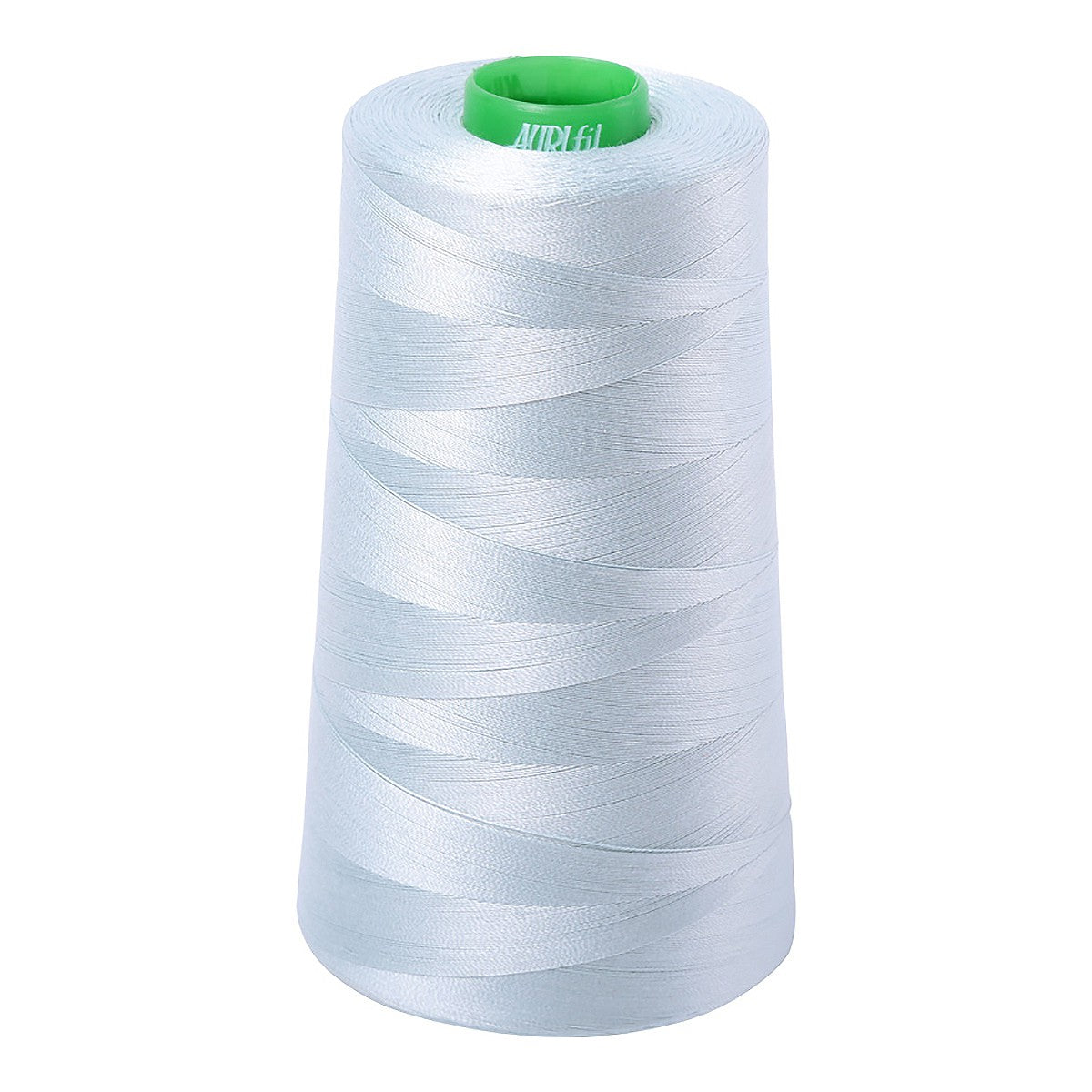 Mako Cotton Embroidery Thread 40wt 5140yds Light Grey Blue