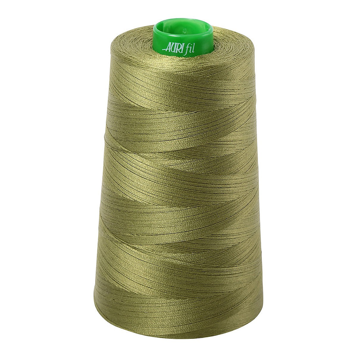 Mako Cotton Embroidery Thread 40wt 5140yds Olive Green
