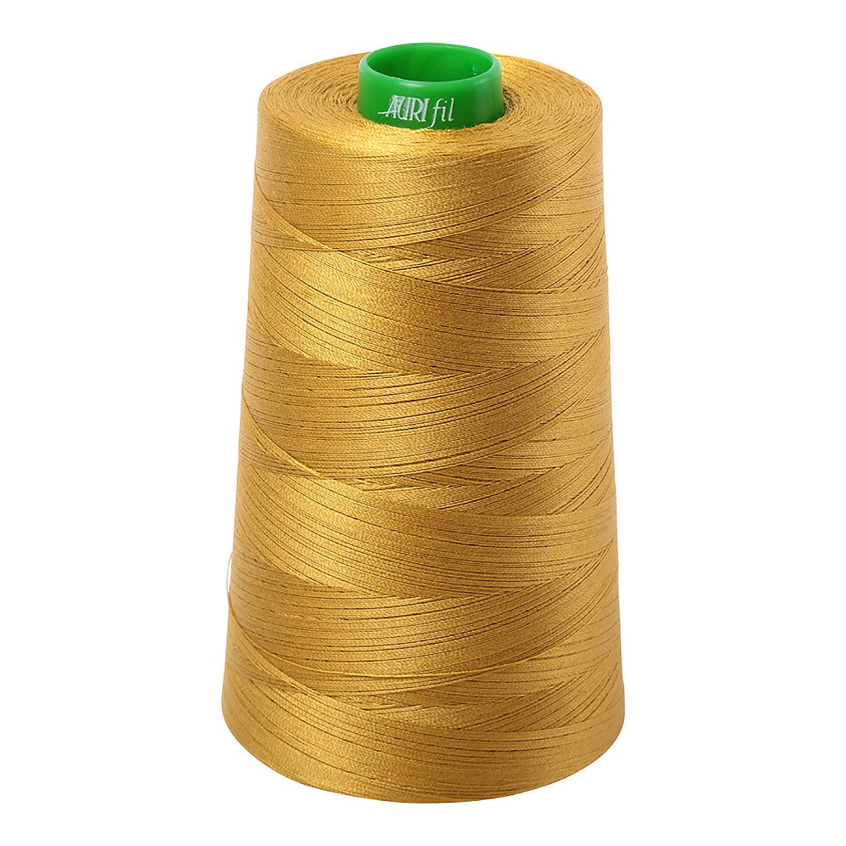 Mako Cotton Embroidery Thread 40wt 5140yds Mustard