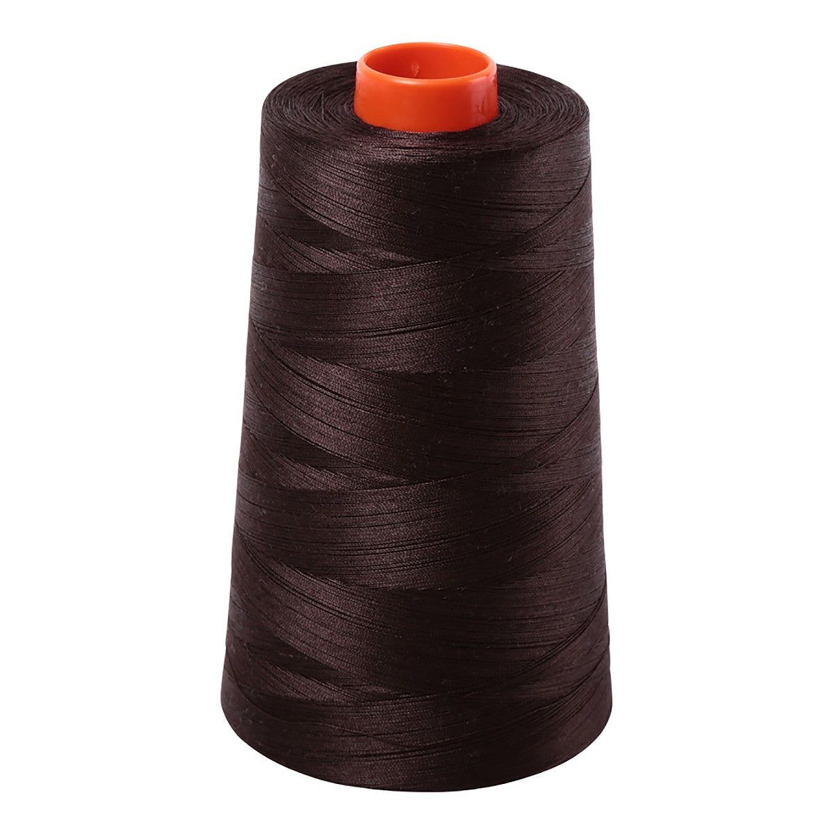 Mako Cotton Embroidery Thread 50wt 6452yds Very Dark Bark