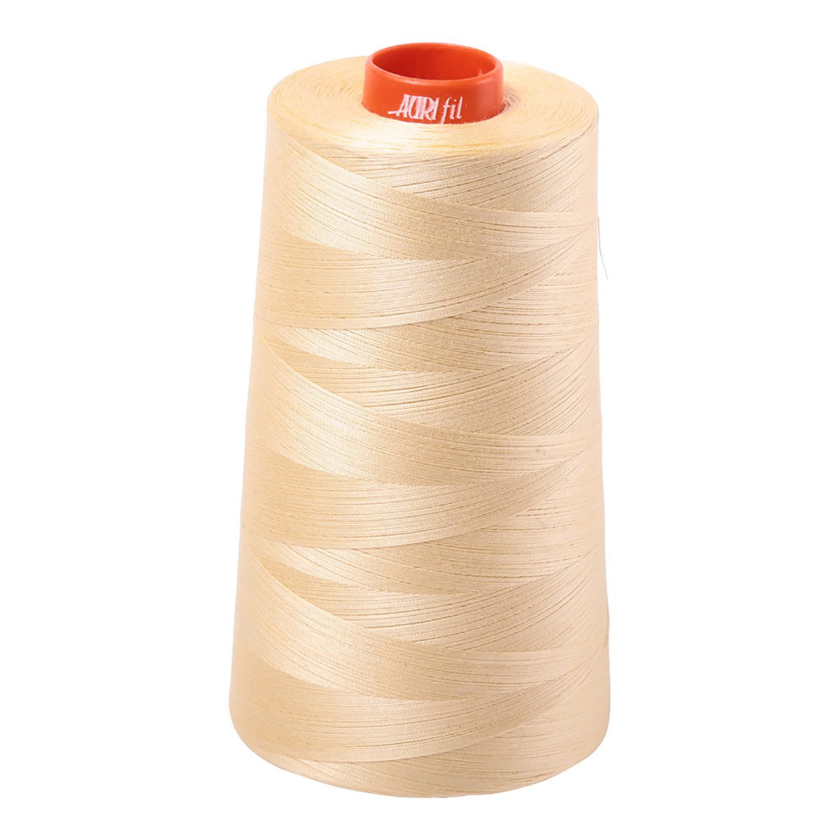 Mako Cotton Embroidery Thread Solid 50wt 6452yds Champagne